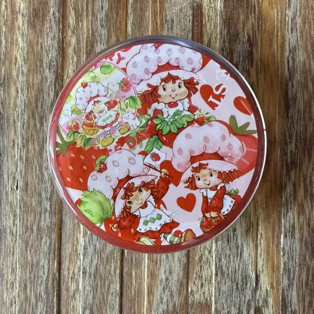 Magnetic Strawberry Shortcake Pop Up Phone Grip
